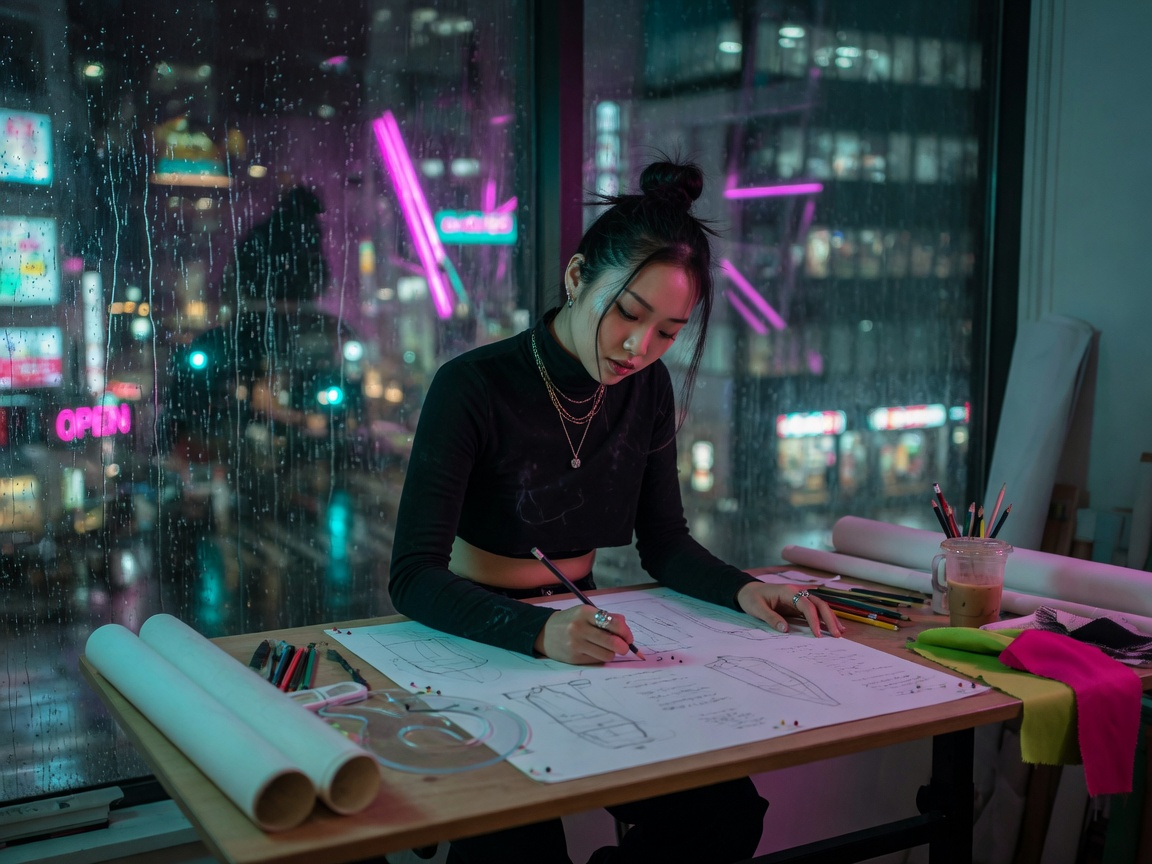 Editorial portrait storytelling